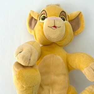 Disney Simba plushie 13”